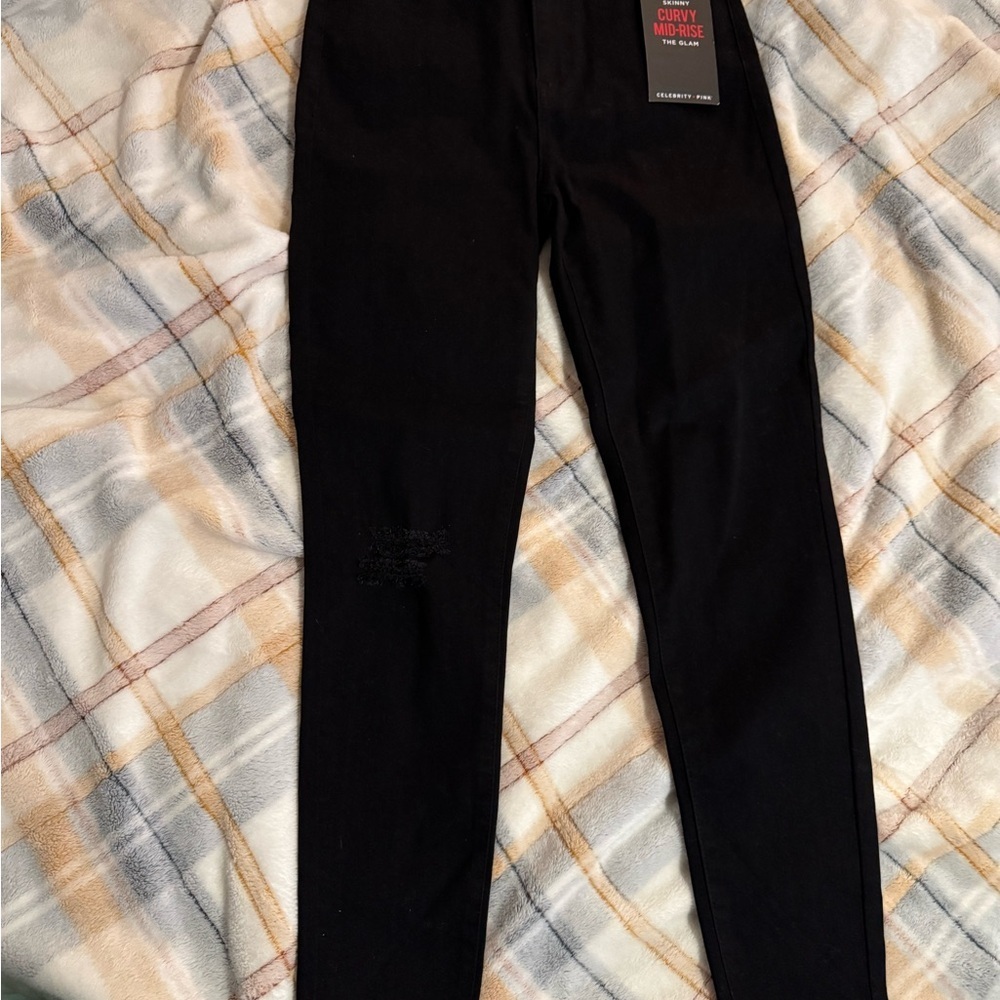 Celebrity Pink Women's Black Skinny Jeans